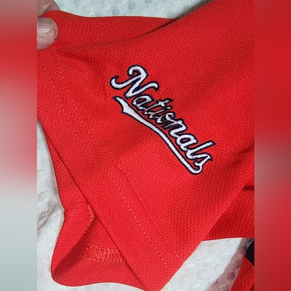 WASHINGTON NATIONALS EUC MENS SIZE XL TEAM JERSEY SHIRT - Picture 7 of 8